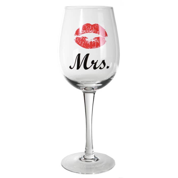 Out of the blue KG - Wholesale Wine Glass - Wine glass with Kiss and Moustache decor for,2