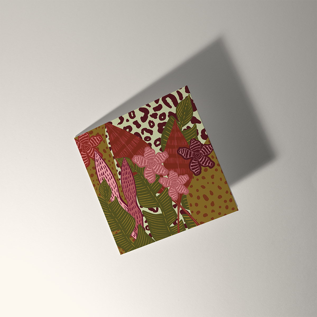 Salty Melon Prints - Wholesale Everyday greeting card - JUNGLE BLOOMS0