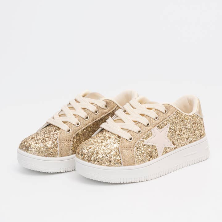 Marie Nicole Clothing - Wholesale Lifestyle Sneakers - Kids - Girls' Sparkle Star Sneaker3