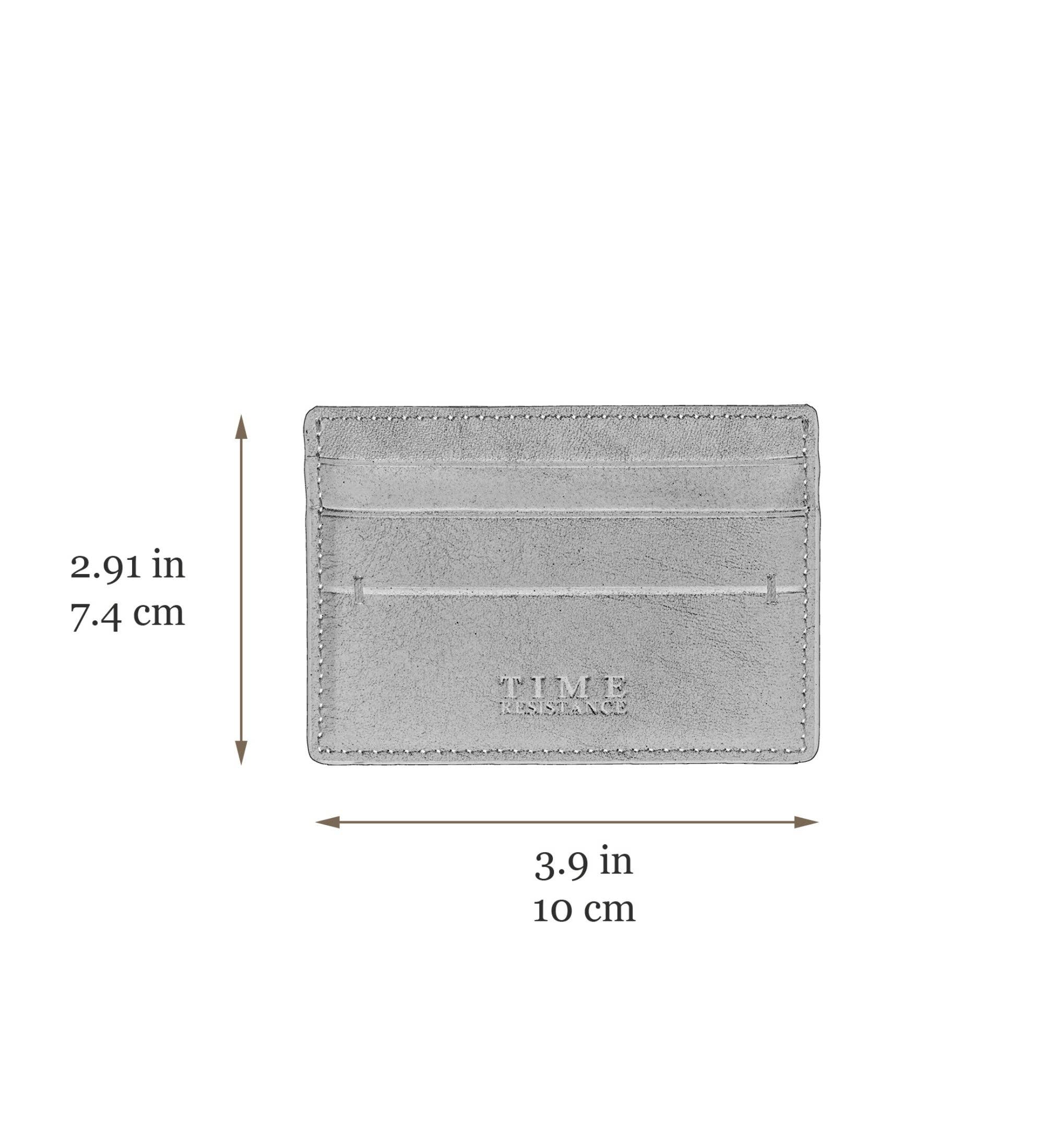 Time Resistance - Wholesale Pasjeshouder - Uniseks - Leren creditcardhouder en visitekaarthouder - Fireflies9