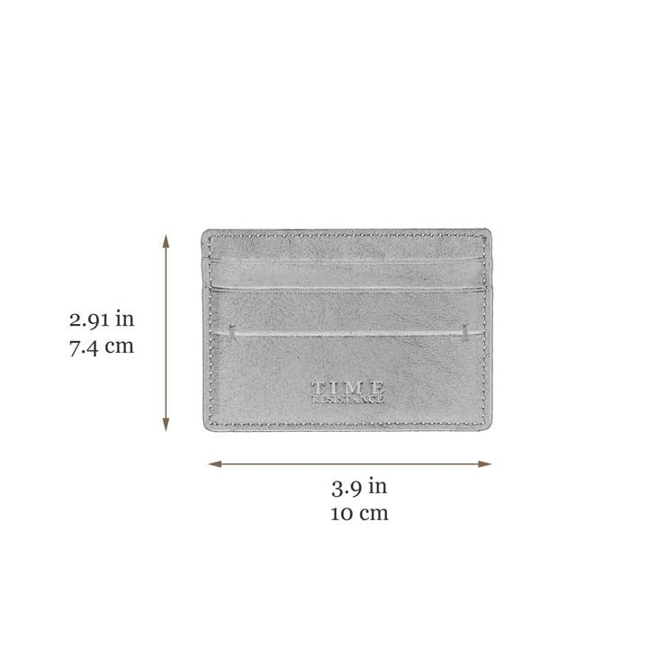 Time Resistance - Wholesale Pasjeshouder - Uniseks - Leren creditcardhouder en visitekaarthouder - Fireflies9