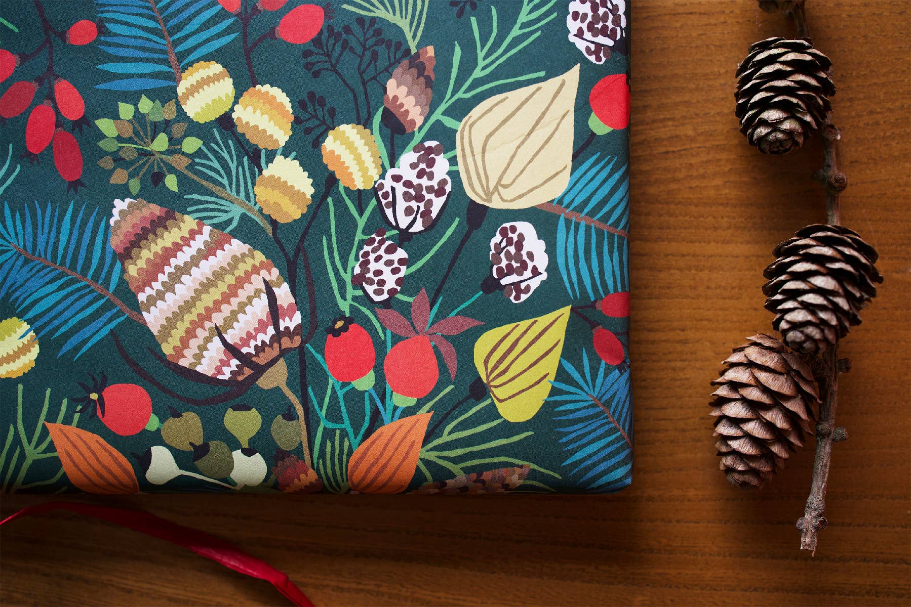 Brie Harrison Ltd – wholesale Flat wrap – Noel Gift Wrap 2