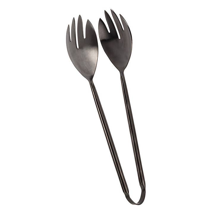 Abbott - Wholesale Kitchen Tong - Matte Blk Salad Tong-10"L-3409