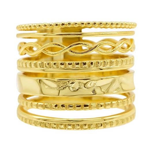 Anello multibanda per la vendita all'ingrosso da parte di Adornia