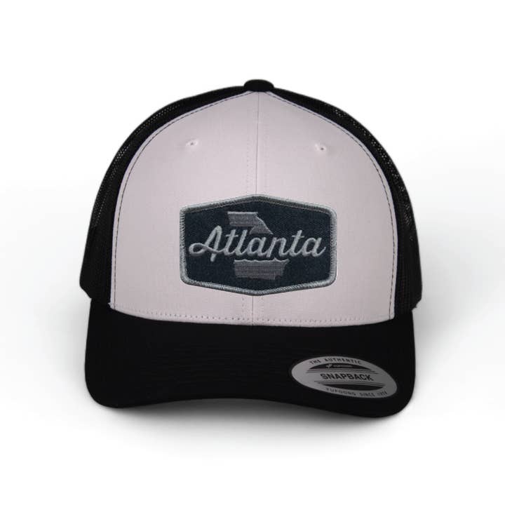 Cotton Mule - Wholesale Trucker Hat - Unisex - Atlanta Patch Trucker Hats