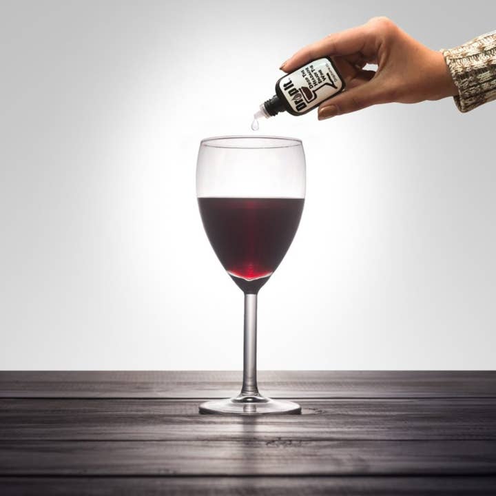 WineRX - Wholesale Retailer Display - Food & Drink - Drop It Wine Drops Hang Tab Display 12 Count