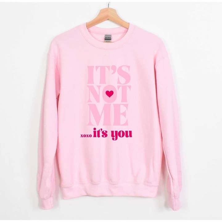 DTF TRANSFER - It's Not Me It's You 9025 for wholesale by dBoldTees & DTF Transfers