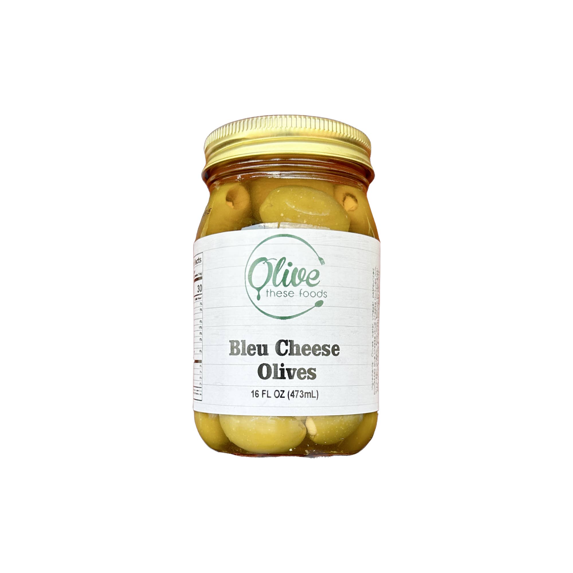 OLIVE THESE FOODS - Wholesale Olives - Bleu Cheese Hand Stuffed Olives