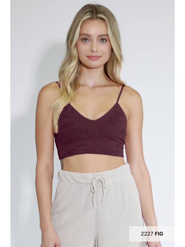 NIKIBIKI - Wholesale Bralette - Women's - NS7770 - Lace Embroidered Bralette1