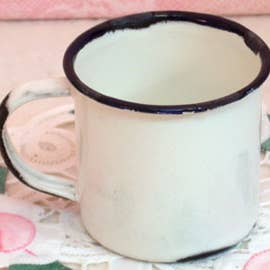 Enamelware Mug for wholesale by Dry Creek Home Collections