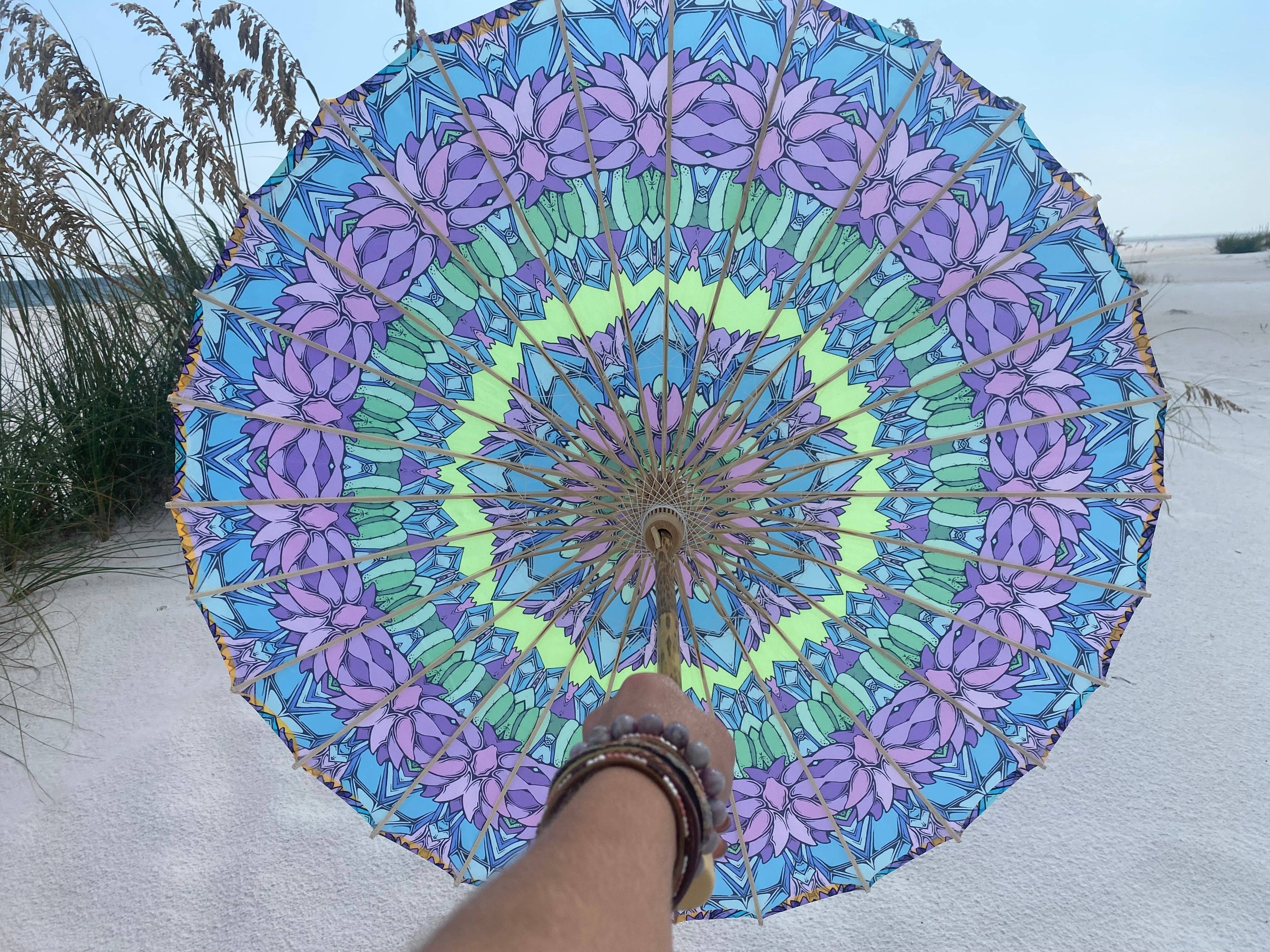 Enlighten - Wholesale Umbrella - Women's - Crystal Cactus Parasol2