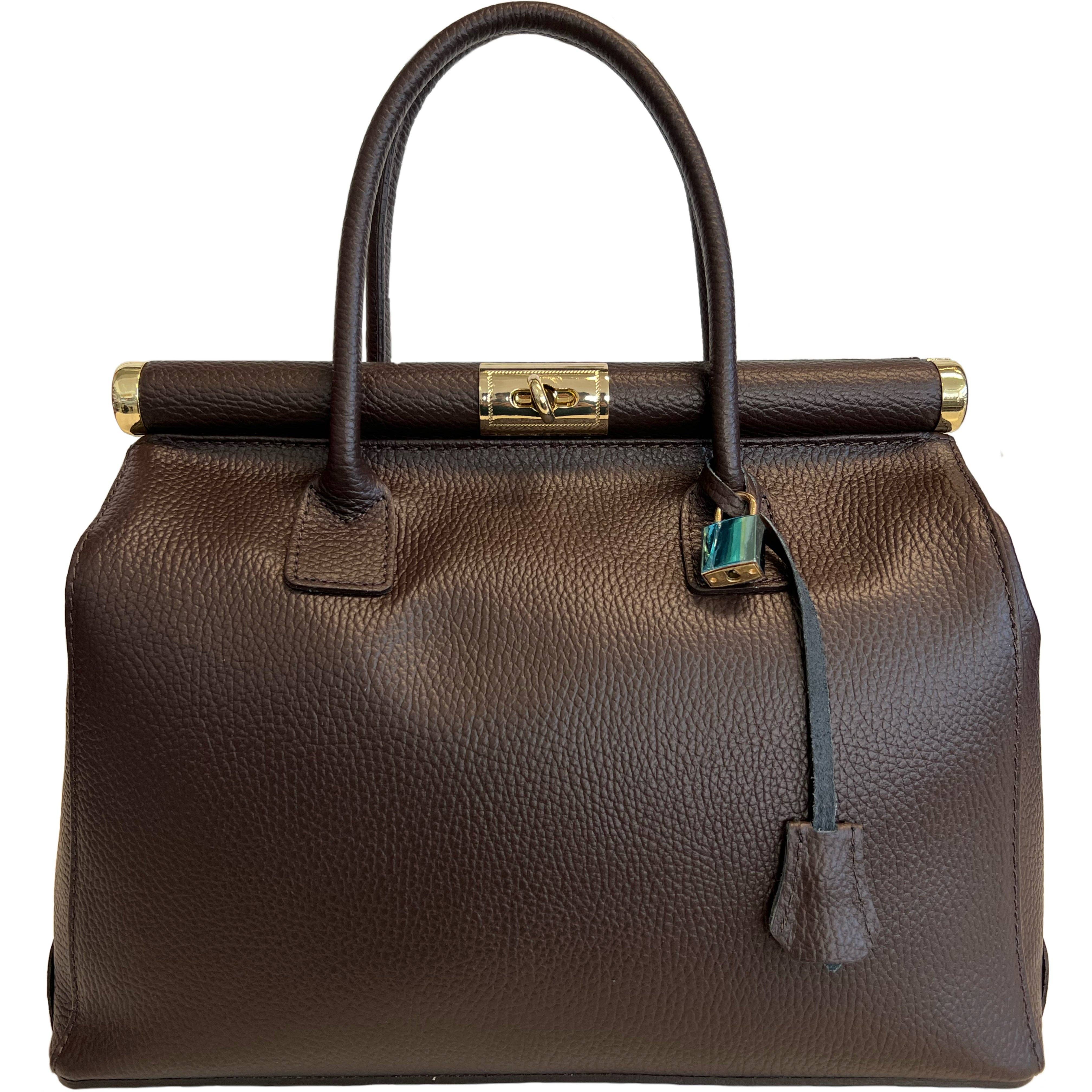 MODARNO - Vente Sac à main avec poignée sur le dessus – femme - Sac à main Modarno pour femme en cuir avec bandoulière10