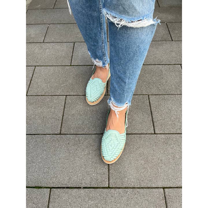 MyMexicanHome - Vendita all'ingrosso Sandali - Donna - Sandali Huarache in pelle fatti a mano per donna | KARAMBOLE