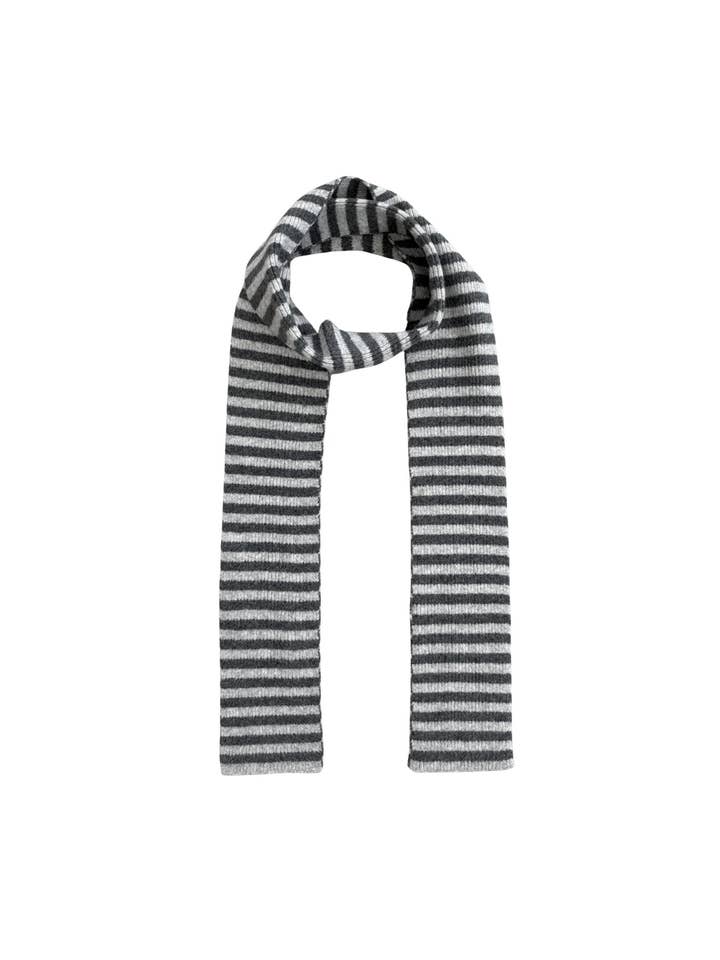 STRIPED KNIT SCARF for wholesale by Après June