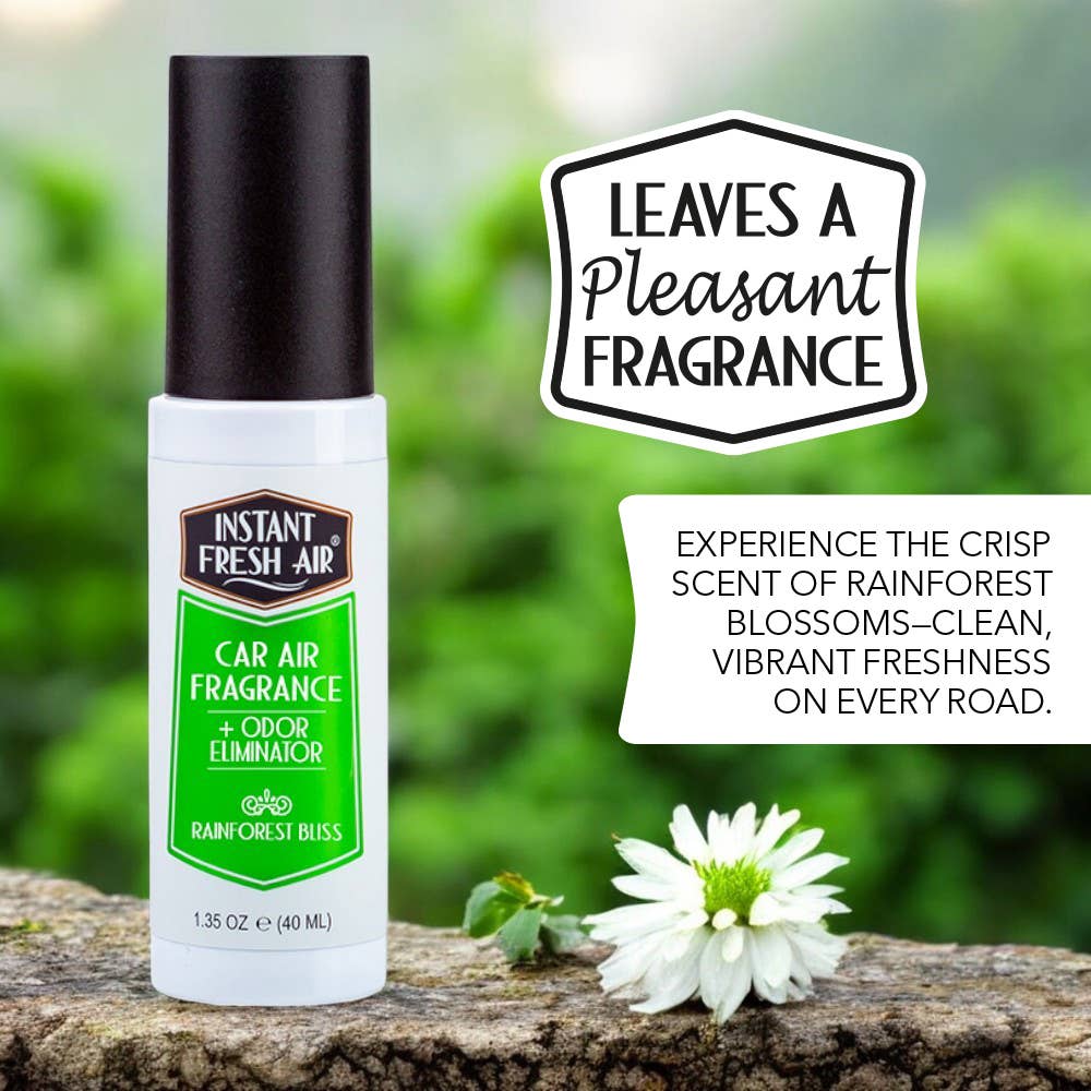 Instant Fresh Air - Wholesale Car Freshener - Unisex - Car Air, Rainforest Bliss, 1.35 Oz (40 Ml).  -Display2