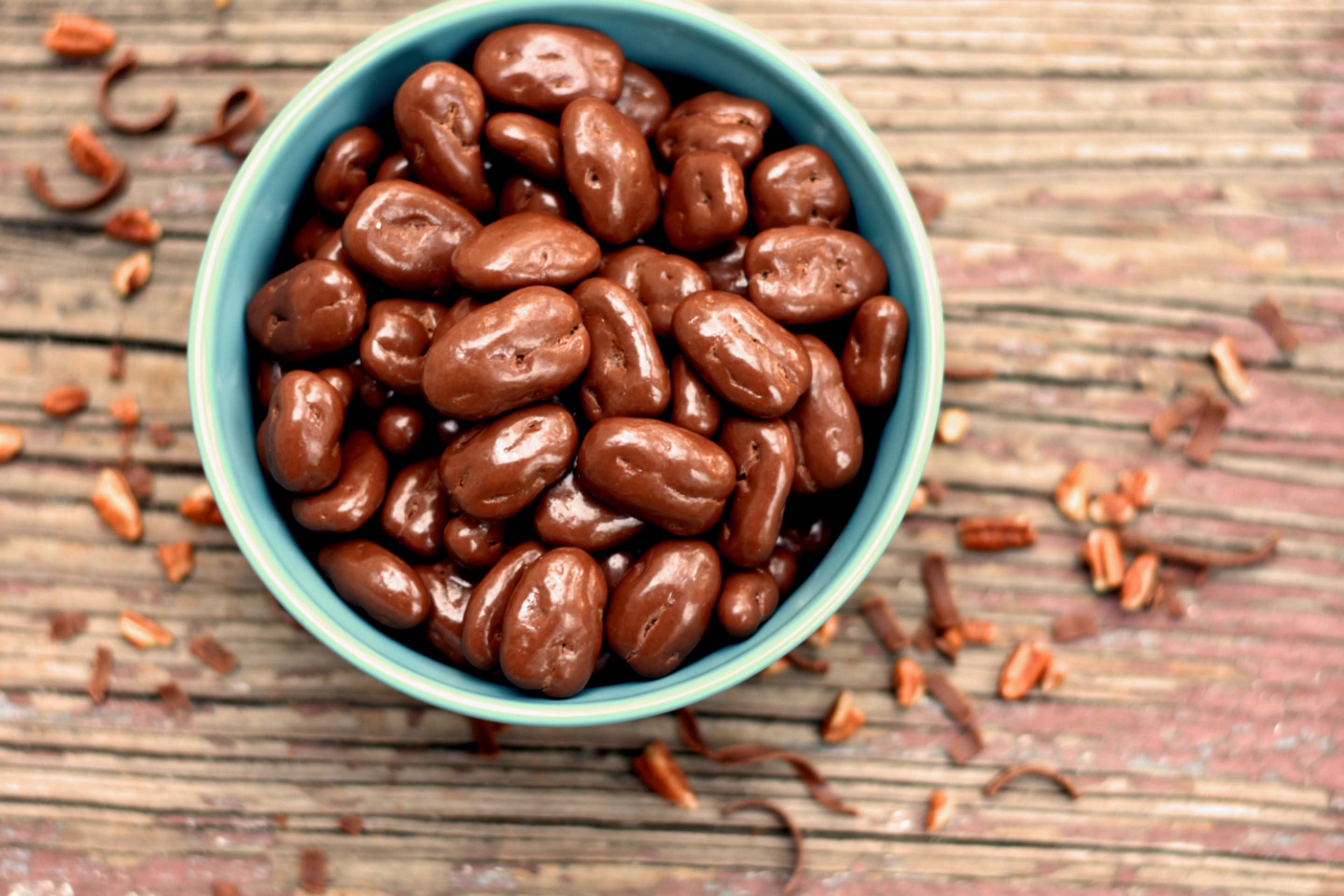 Rattlesnake Ranch Pecan Co. - Wholesale Chocolate Covered Sweets - 1 Pound Kraft Bags6