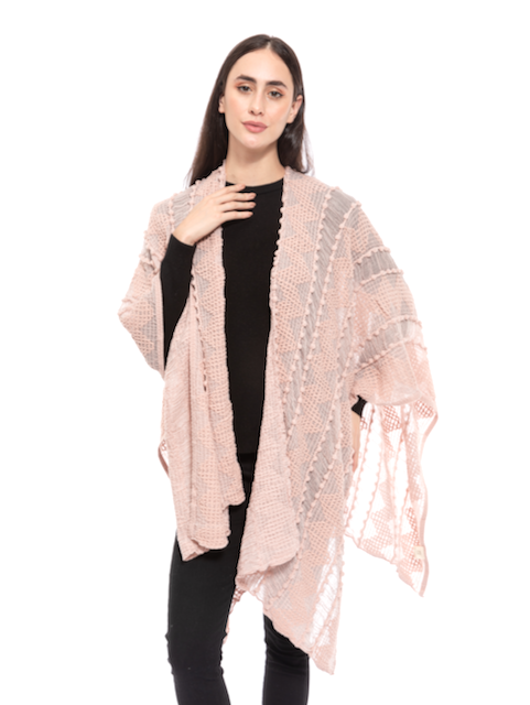 Pretty Persuasions - Wholesale Wrap - Women's - CP23053 Gypsy Lyric Ruana Coverup2