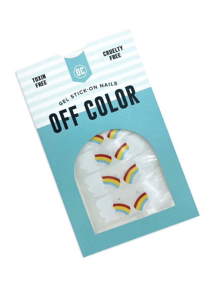Regenbogen-Ver für den Großhandel von Off Color Nails