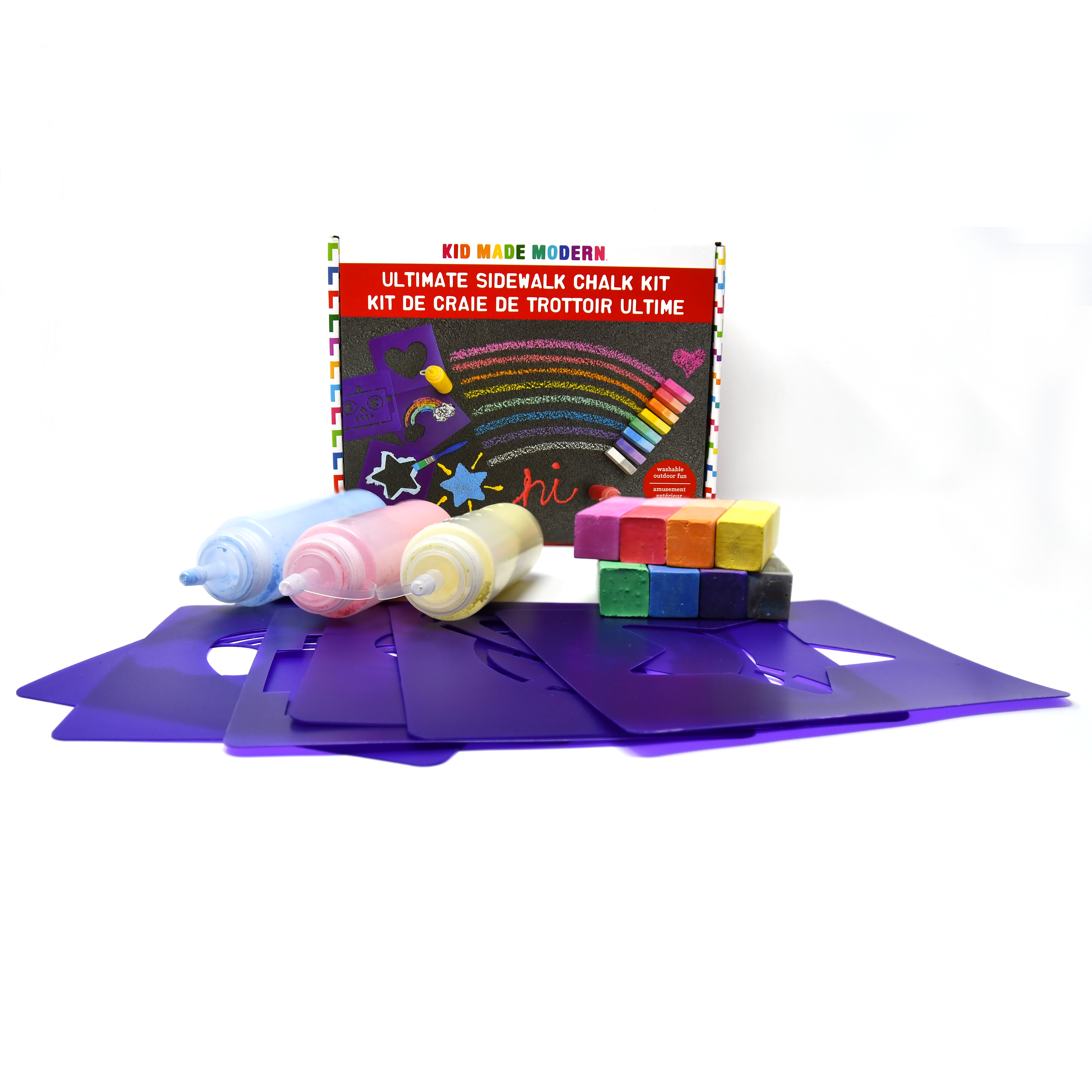 Kid Made Modern - Wholesale Chalk - Ultimate Sidewalk Chalk Kit0