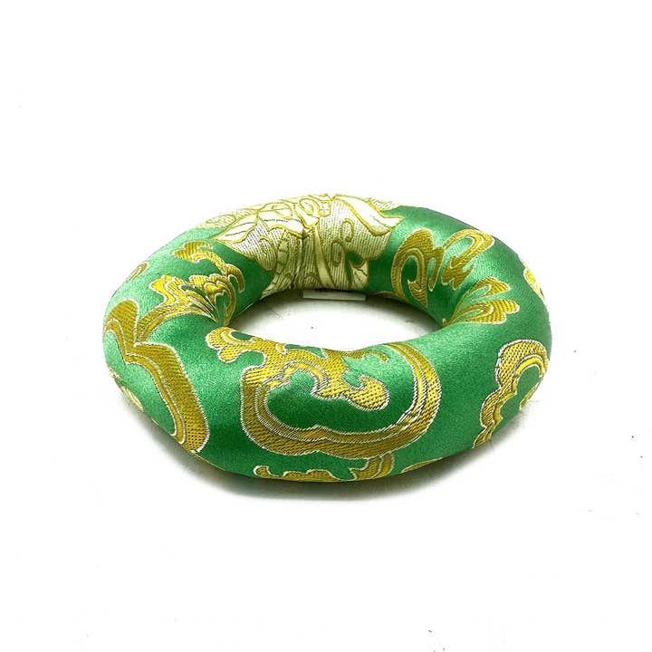 AW Artisan - Venta al por mayor Cojín decorativo - Cojín de Aro 10 cm cuenco tibetano de 12-14 cm - Verde