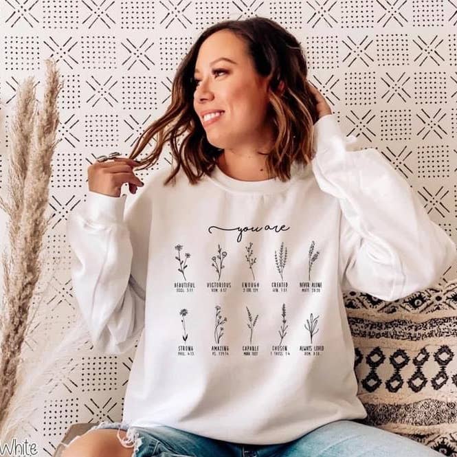 You Are Crewneck Sweatshirt for wholesale by rustikcreation