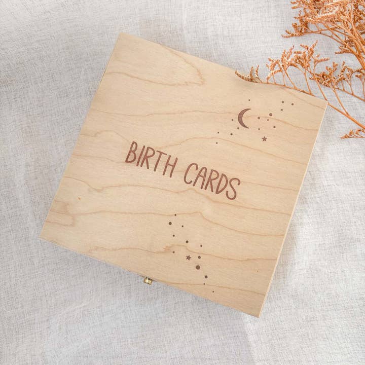 Birth cards - klepdeksel voor wholesale door Fien & Feau