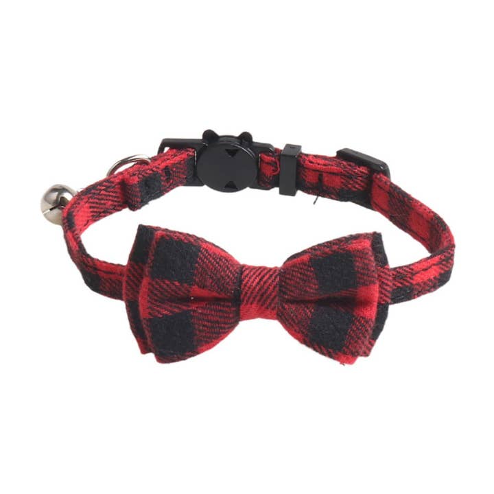 Cheerhunting - Wholesale Pet Collar - Cat/Dog - Christmoo – Plaid Christmas Pet Collars9