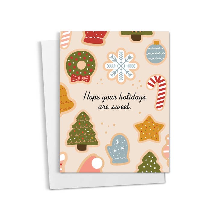 Sugar Cookies Holiday Card for wholesale by Asteria Studio