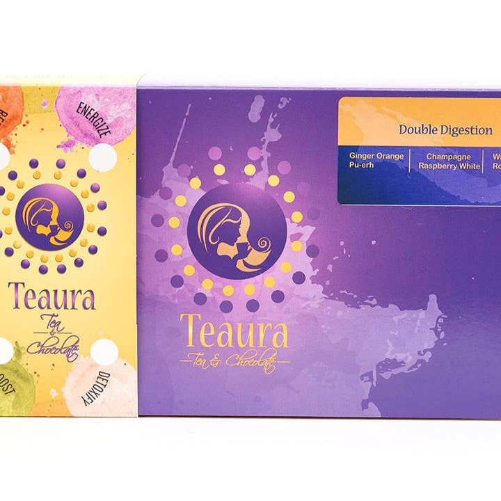 1 Dozon Double Digestion Mood Box (Tea Gift Box) for wholesale by teaura tea