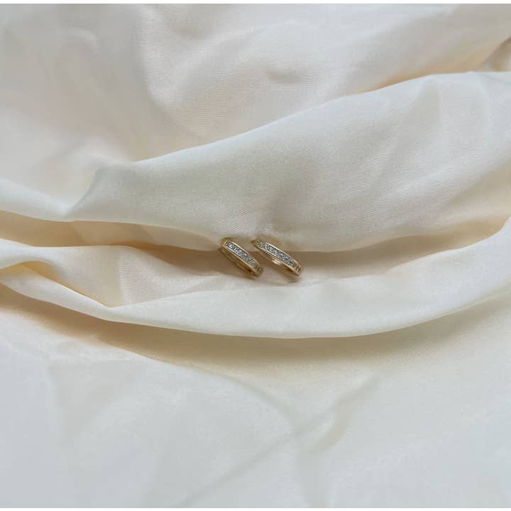 Howard's - Wholesale Hoop Earrings - Pave Style Hoop Earrings10