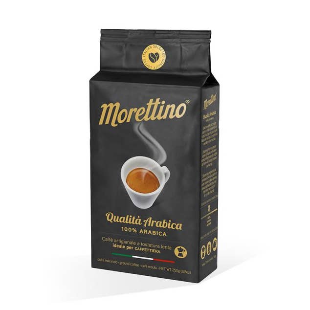 Café de Qualidade Arábica - 100% Arábica moído 250 g para mocha por atacado de Caffè Morettino