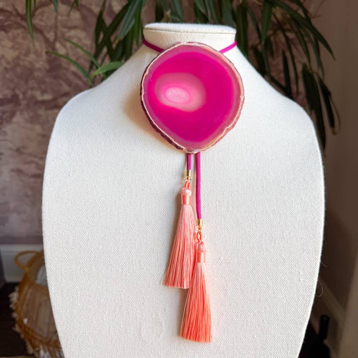 Geode Bolo No. 75 for wholesale by Rahya Jewelry Design