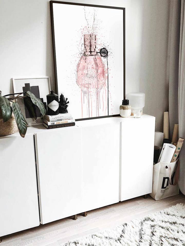 Fragrance Bottle Wall Art Print 'Candy' for wholesale by We Love Prints