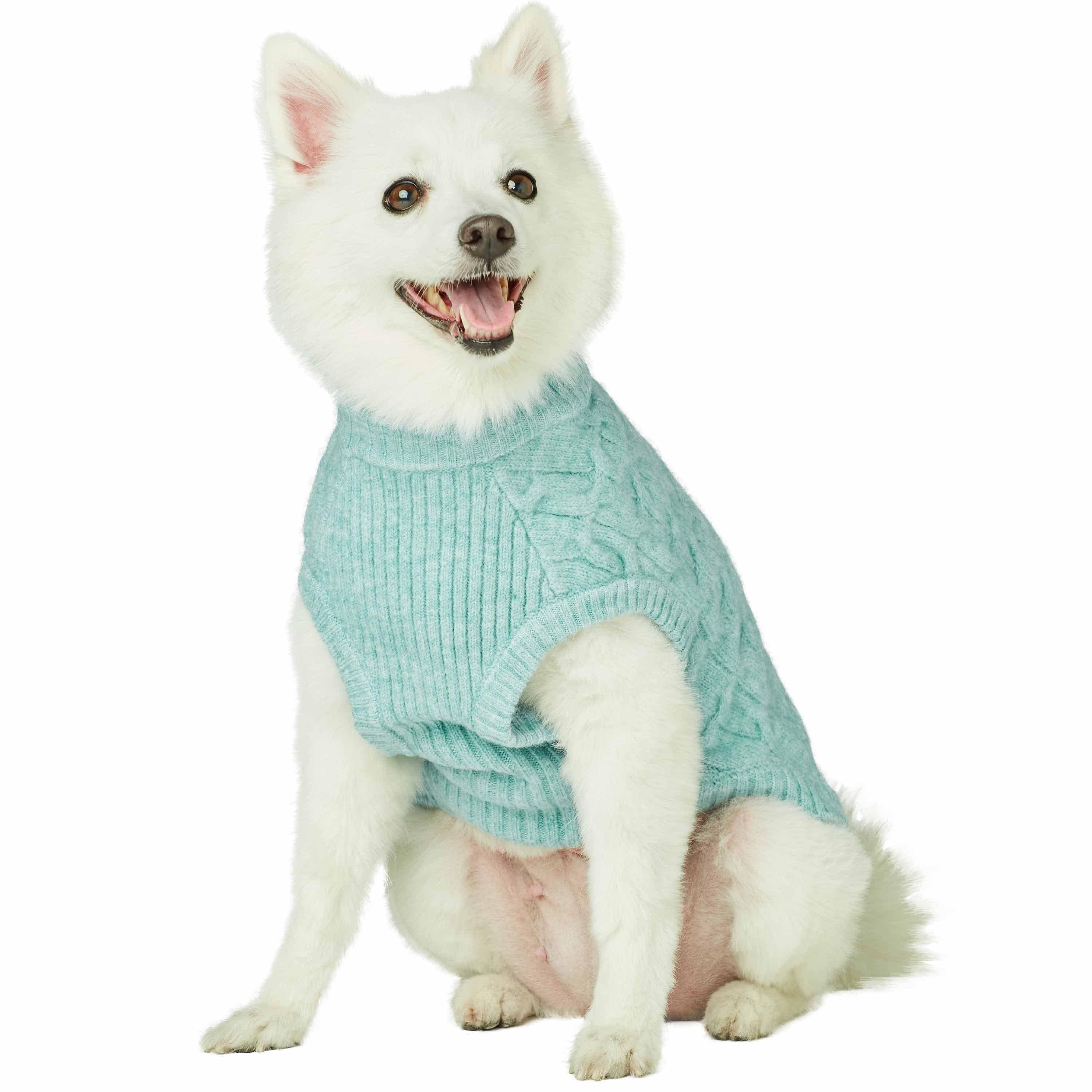 Blueberry Pet - Wholesale Pet Sweater - Dog - Custom-knit & Dyed Ultra-Soft Brushed Fuzzy Yarn Dog Sweater0