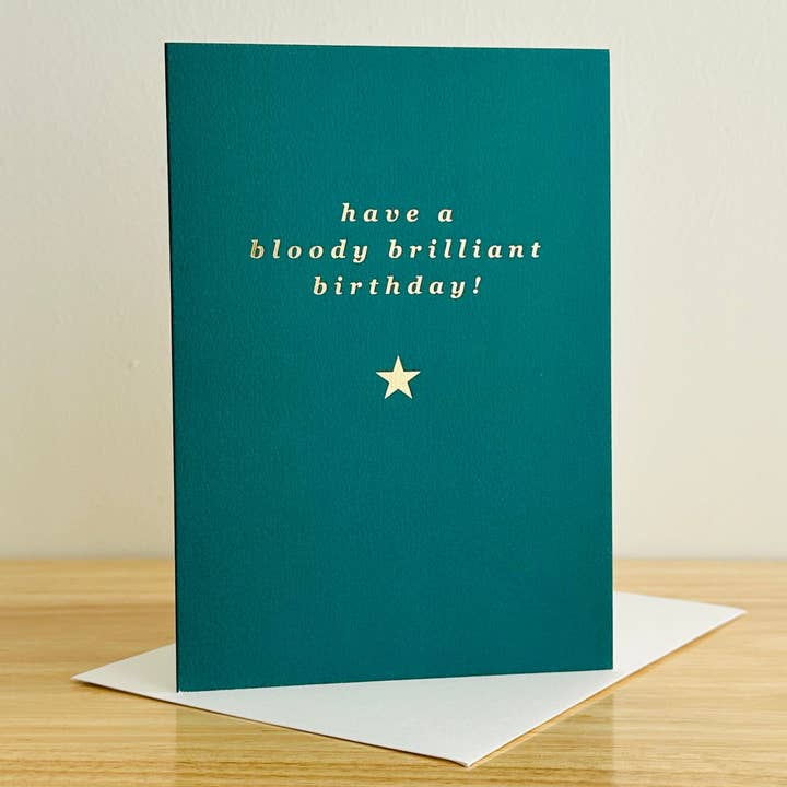 SAV04 - Bloody Brilliant Birthday voor wholesale door Megan Claire