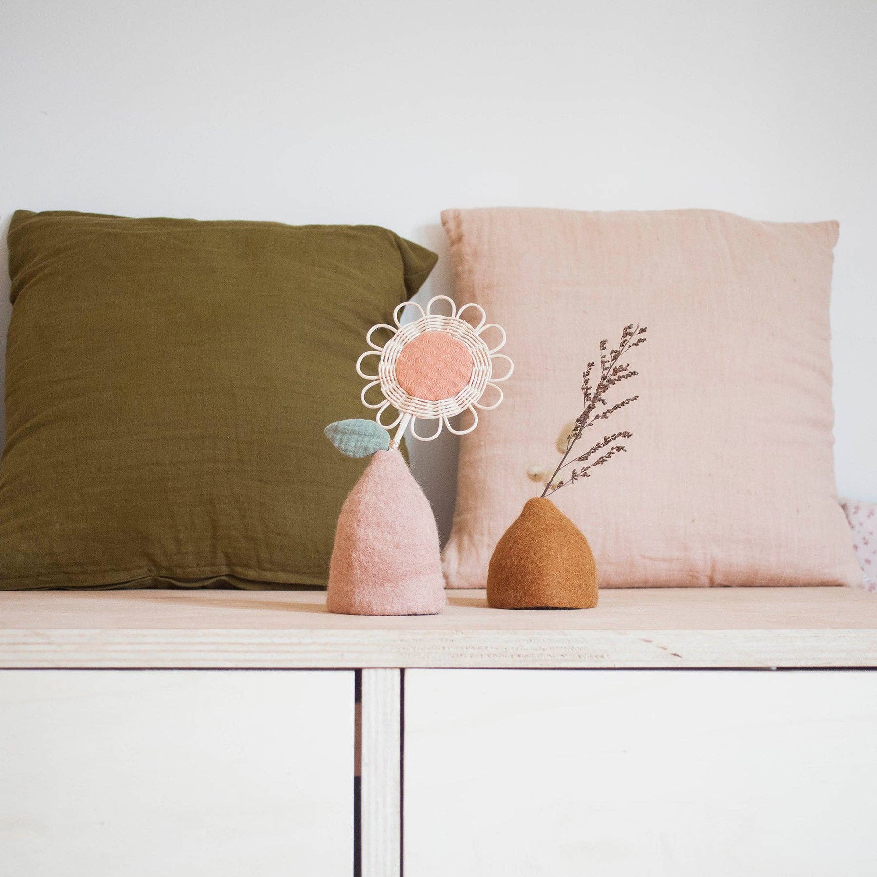 ateliersolelh - Vendita all'ingrosso Decorazione da parete - Bambini e neonati - piccola margherita con foglia7