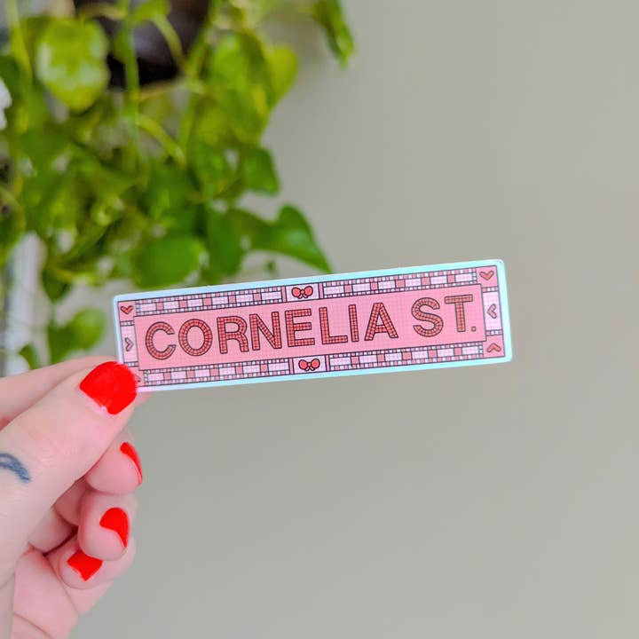 cornelia street sticker *limited edition* for wholesale by allymakesmagic