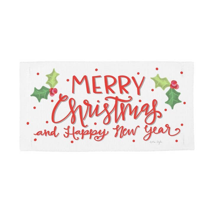 Holly Merry Christmas Pillow Swap for wholesale by LuckyBird Apparel and Home