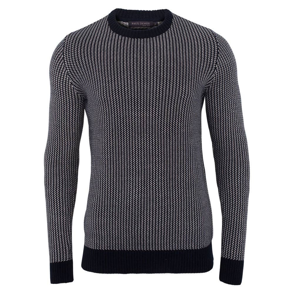Paul James Knitwear - Vente Pull en maille – homme - Pull homme 100 % coton à point torsadé style pêcheur15