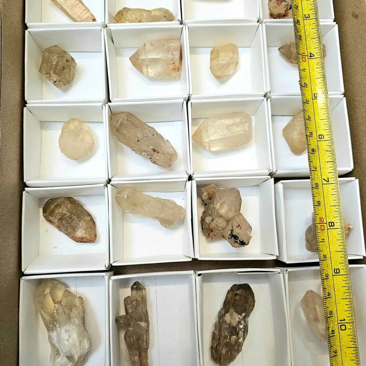 Distinction Crystals - Wholesale Spiritual Stone/Crystal - Natural Kundalini Citrine Tray Deal1