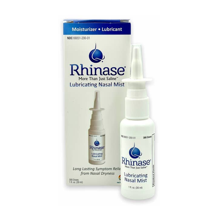 Rhinase Allergy Relief Saline Nasal Spray – Steroid Free, Dual Wetting Agent & Salt Formulation, 300 Sprays for Dry Nose, Allergy, nosebleeds from Nasal Dryness for wholesale by Rhinase