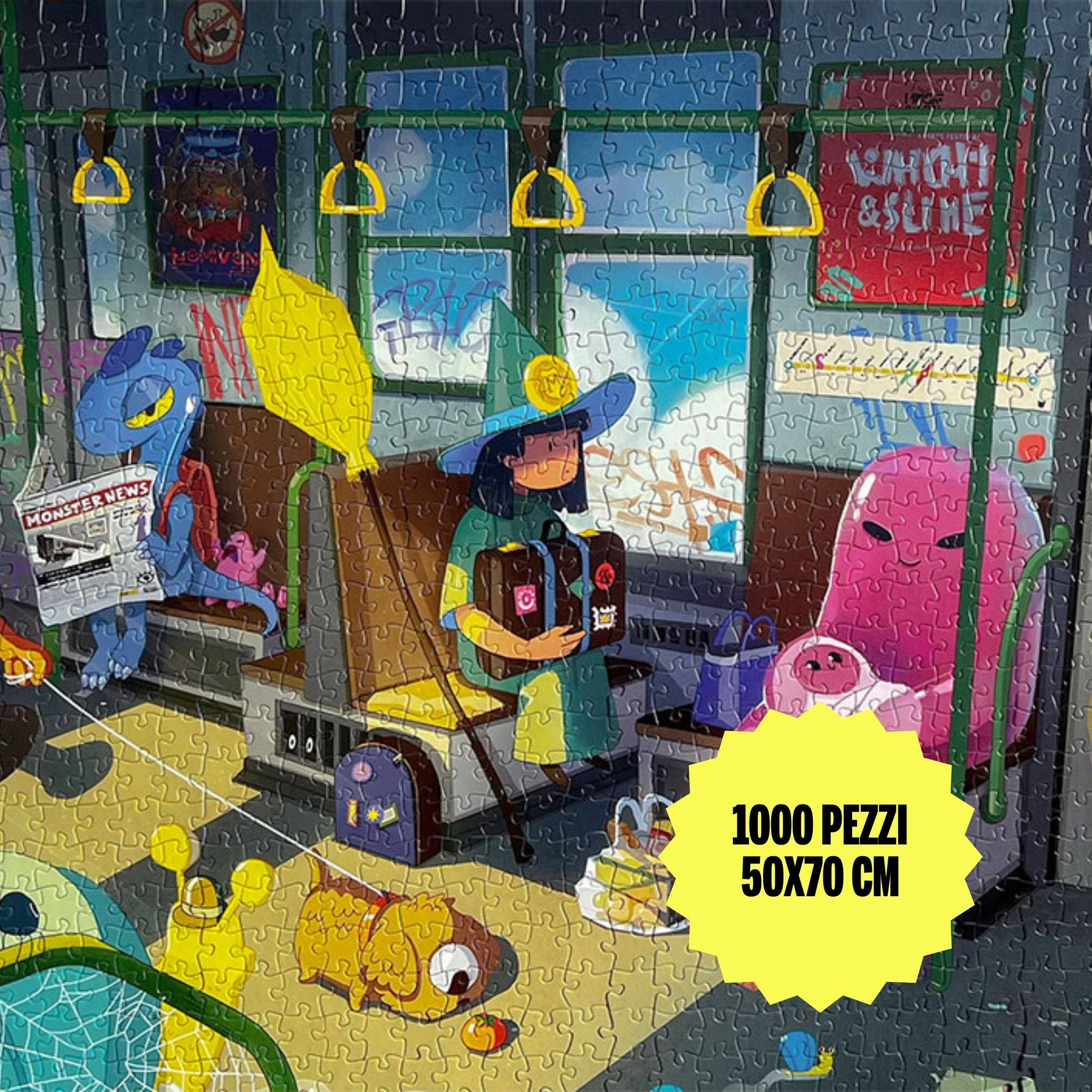 Sto Puzzle - Wholesale Puzzle - Adult - Next Stop ZulsePotz - 1000 Piece Puzzle - Valentart1