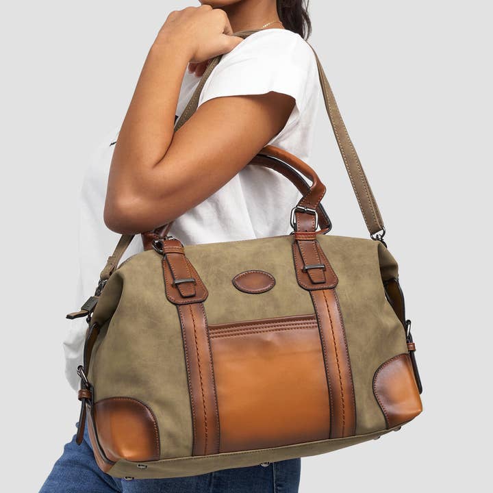 HJS - Wholesale Tote Bag - Women's - 'PACIFIC' handbag - Spacious with many compartments