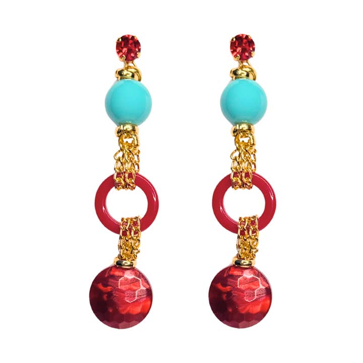 RUBRIA EARRINGS for wholesale by bijoux dell'anno