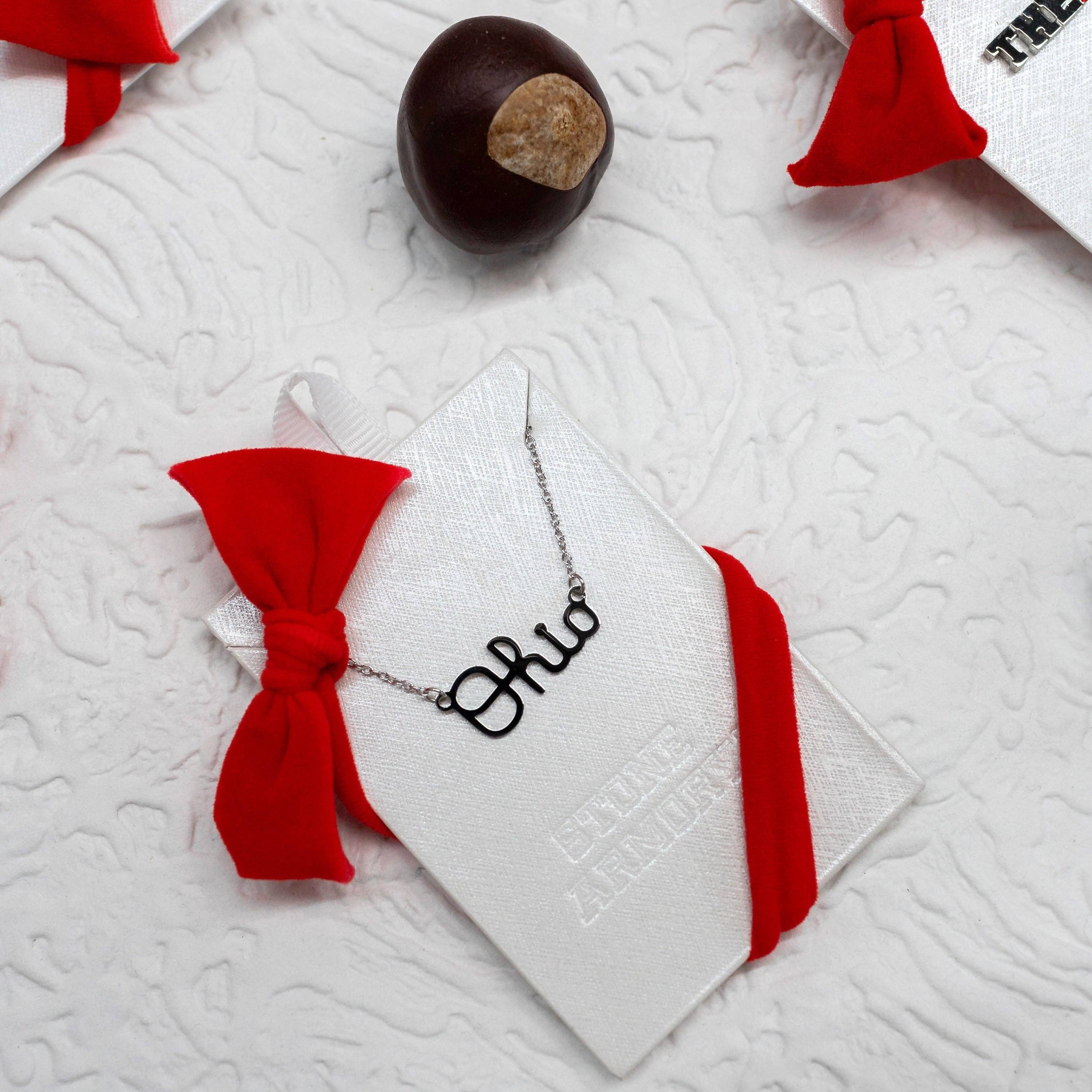 Stone Armory - Wholesale Pendant/Charm Necklace - Ohio State Script Ohio Necklace - Stainless Steel1