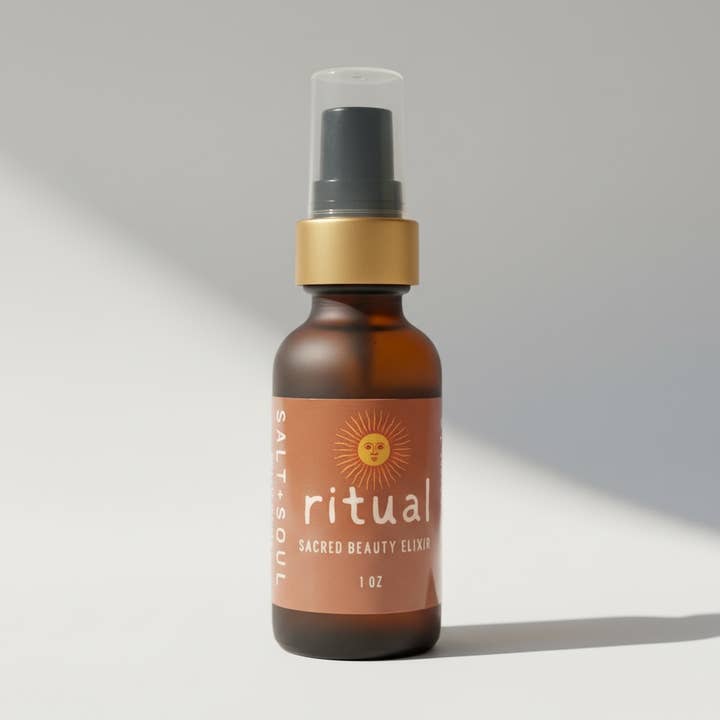 Fountain of youth serum | Organic solar infused face oil for wholesale by Salt + Soul Skincare