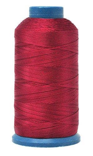Mandala Crafts - Wholesale Thread - Mandala Crafts Bonded Nylon Thread for Sewing Leather, Upholstery, Jeans and Weaving Hair; Heavy-Duty; 1500 Yards Size 69 T7019