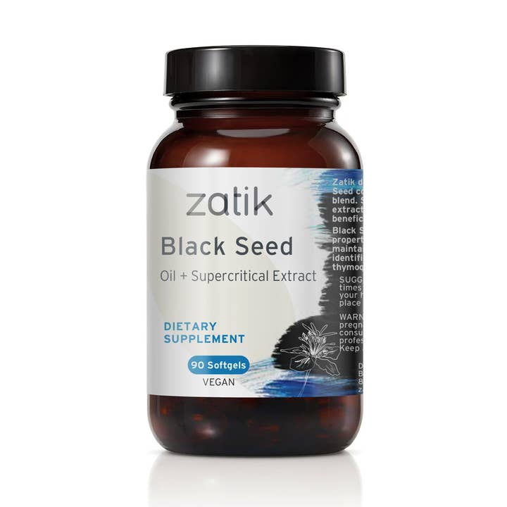 Zatik Naturals - Wholesale Oral Supplement/Vitamin - Black Cumin Seed Oil, 90 Vegan Softgels0
