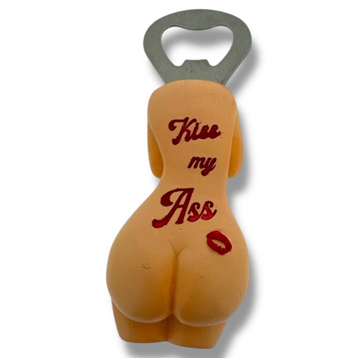 Kinky Pleasure - Wholesale Bottle/Wine Opener - Kinky Pleasure - OB139 - Opener Kiss My Ass2