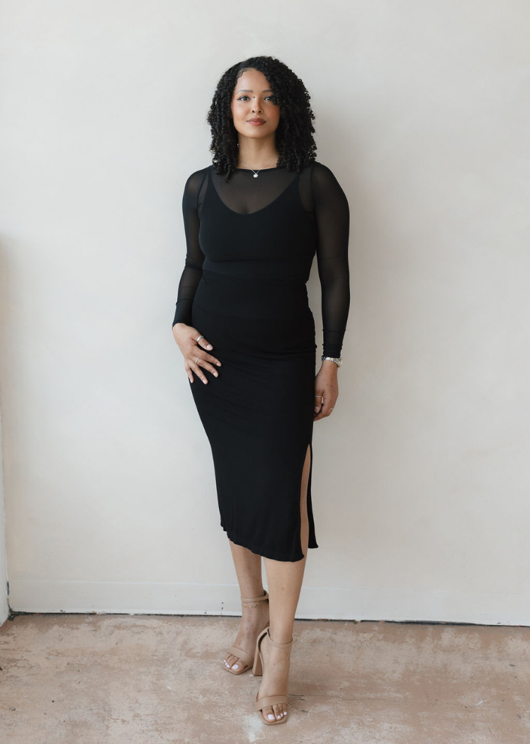 ELIETIAN - Wholesale Gebreide top - Dames - Doorschijnende top met lange mouwen35